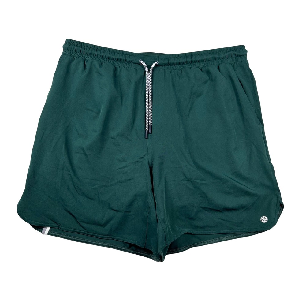 Rhoback Shorts Men XL Grit Performance Golf Forest Lined Elastic 6.5" Inseam Gym